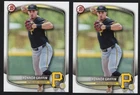 (2) KONNOR GRIFFIN 2025 Bowman Draft #BD-102 Rookie Card RC Pirates 2026 ROY