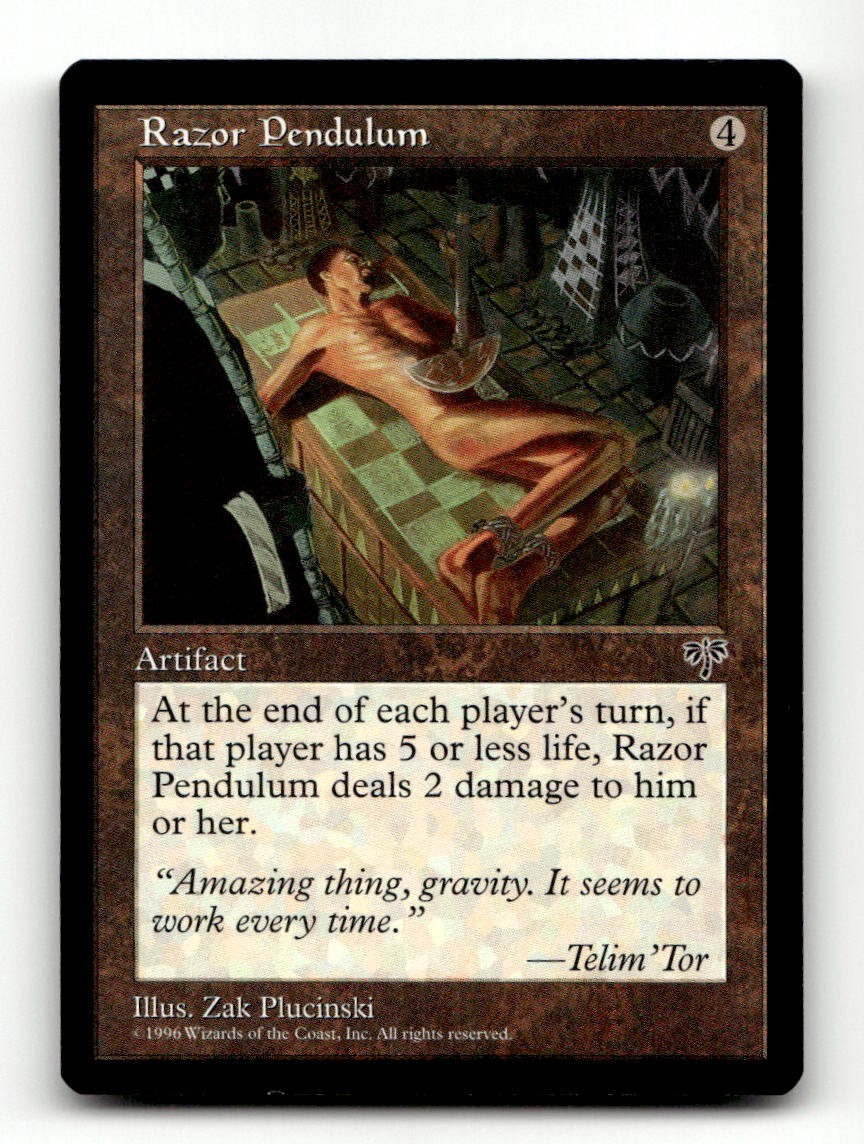 Razor Pendulum Mirage # Magic the Gathering