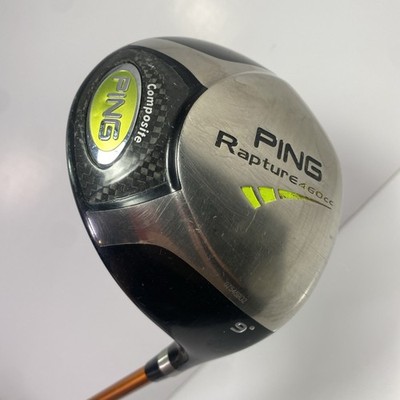 Ping Rapture 460cc 9* Driver Aldila NVS Proto 65-S Stiff Flex Graphite/RH Right