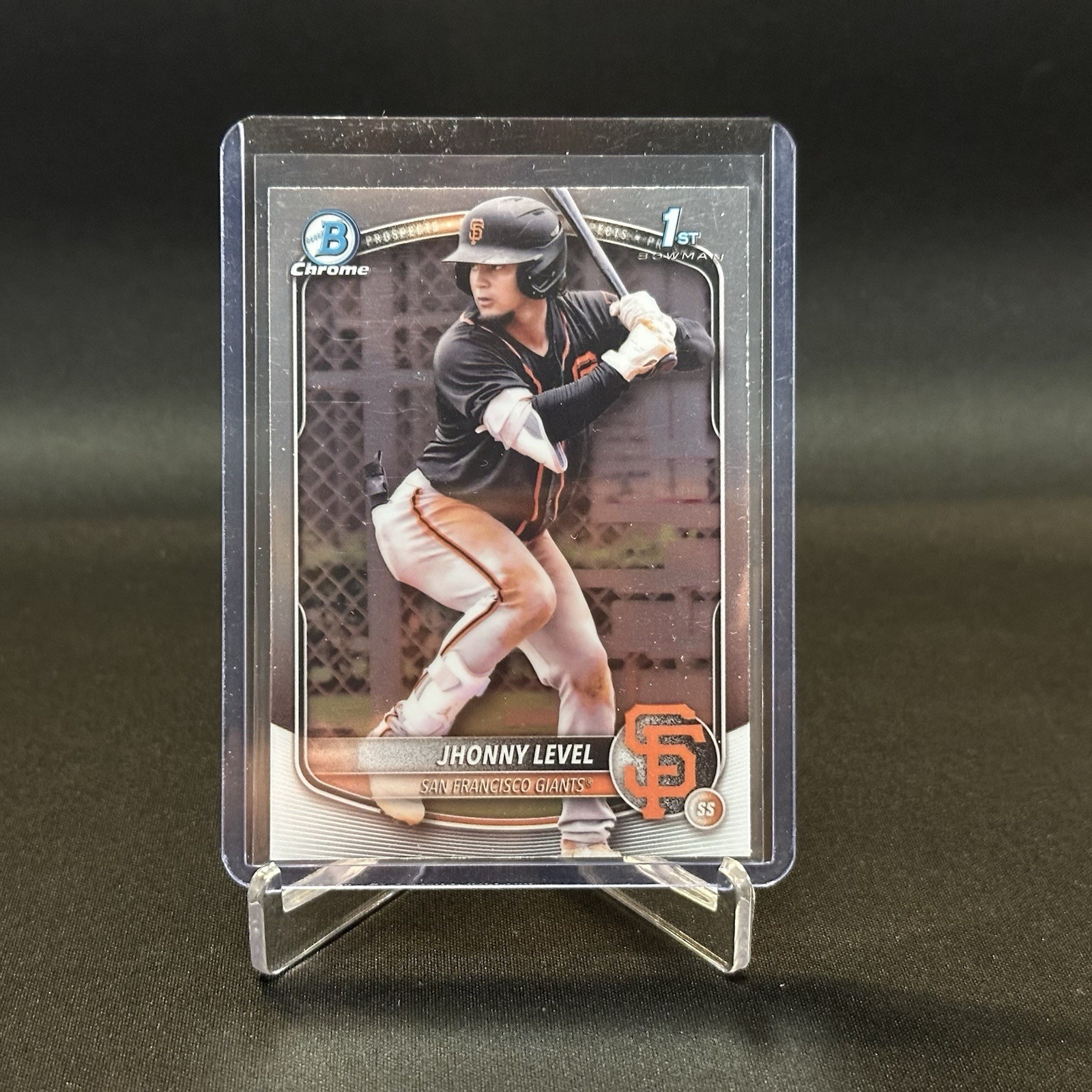 JHONNY LEVEL 2025 Bowman Chrome Prospects 1st Bowman Giants #BCP147