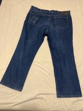 Lee Regular Fit Jeans Made in Mexico of USA Fabric Medium Wash Denim Vintage