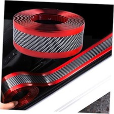 Automotive Door Entry Guard Car Door Sill Protector 5M Length Red 5CM Width