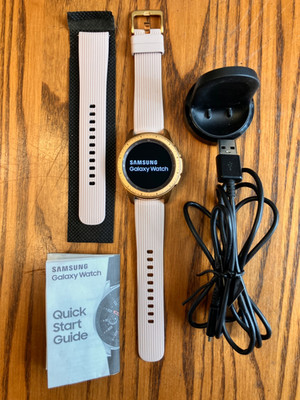 Samsung Galaxy Watch SM-R810 42mm Bluetooth Smart Watch Rose Gold