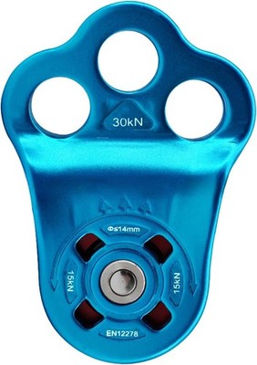 Seilzug   Aluminium-Legierung für Climbing Rescue   30 kN Heavy Duty Rock Clim