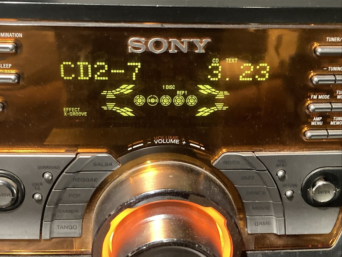 Sony HCD-ZX66i Mini Hi-Fi Stereo System w/ SS-ZX66i Speakers