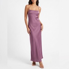 Madewell Slip Dress Womens 0 Mauve Spaghetti Strap Side Slits Sleepwear Pullover
