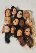 Barbie Head Lot Of 12 Fashionistas/Looks  15, 12, 22 And Others 