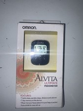 OMRON HJ325 Alvita Ultimate Pedometer, Blue T...