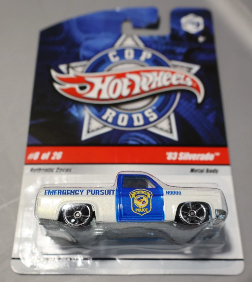Hot Wheels Hot Wheels Cop Rods Chevrolet Diecast Cars, Trucks