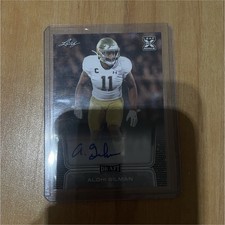 Leaf 2020 Draft Alohi Gilman Autograph Rookie Football #BA-AG2
