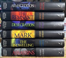 Left Behind Series Books Hardcover Set of 6 Religious Tim Lahaye Jerry B Jenkins