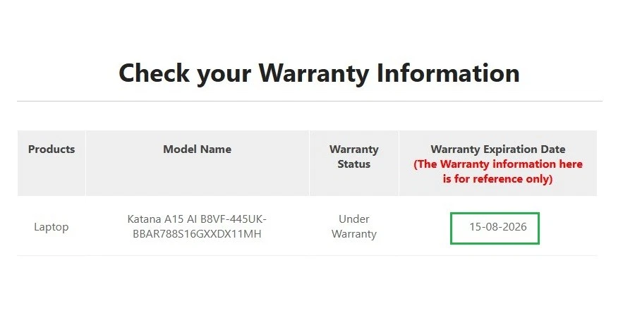 MSI Katana A15 AI Gaming Laptop: Ryzen 7 RTX 4060 16GB RAM 1TB SSD Warranty VAT - Image 3 of 4