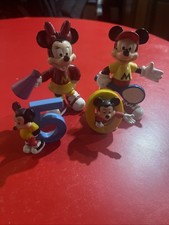 Vintage Mickey Mouse And Minnie Figures From the 80’s