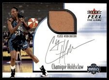 2001-02 Fleer Feel the Game Chamique Holdsclaw Washington Mystics