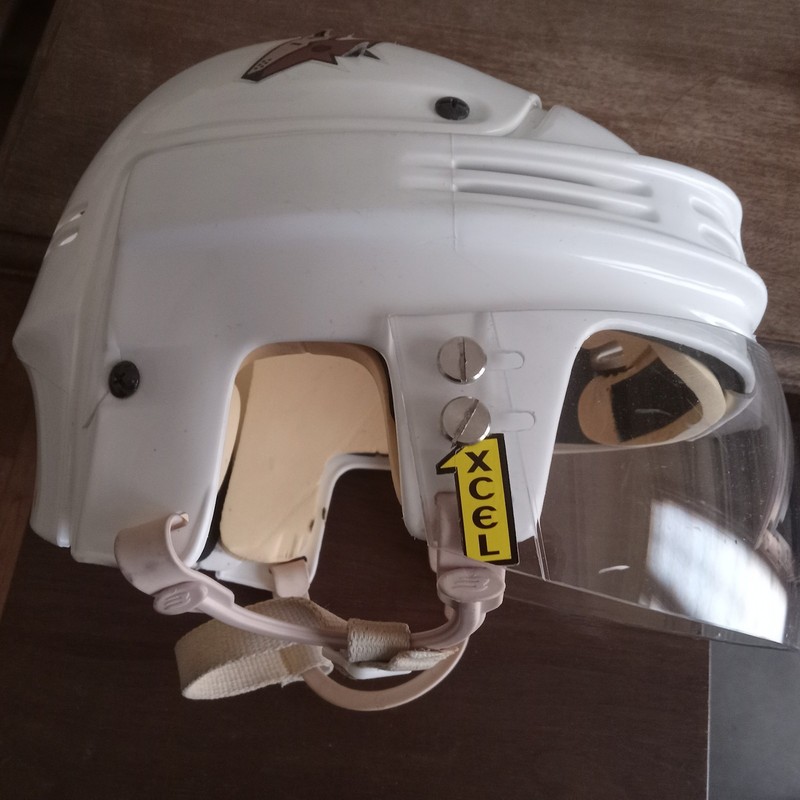 PHOENIX COYOTES Claude Lemieux game-worn Nike helmet w/ 911 decal 2001-02 season