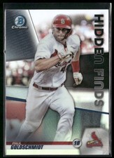 2020 Bowman #HF-PG Paul Goldschmidt Chrome Hidden Finds