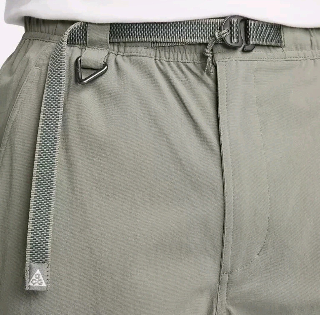 Nike ACG UV Hiking New Pants Dark Stucco-Vintage Green Men's Size L (FN2450-053) thumbnail 4