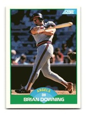 Brian Downing 1989 Score #76 California Angels NM-MINT