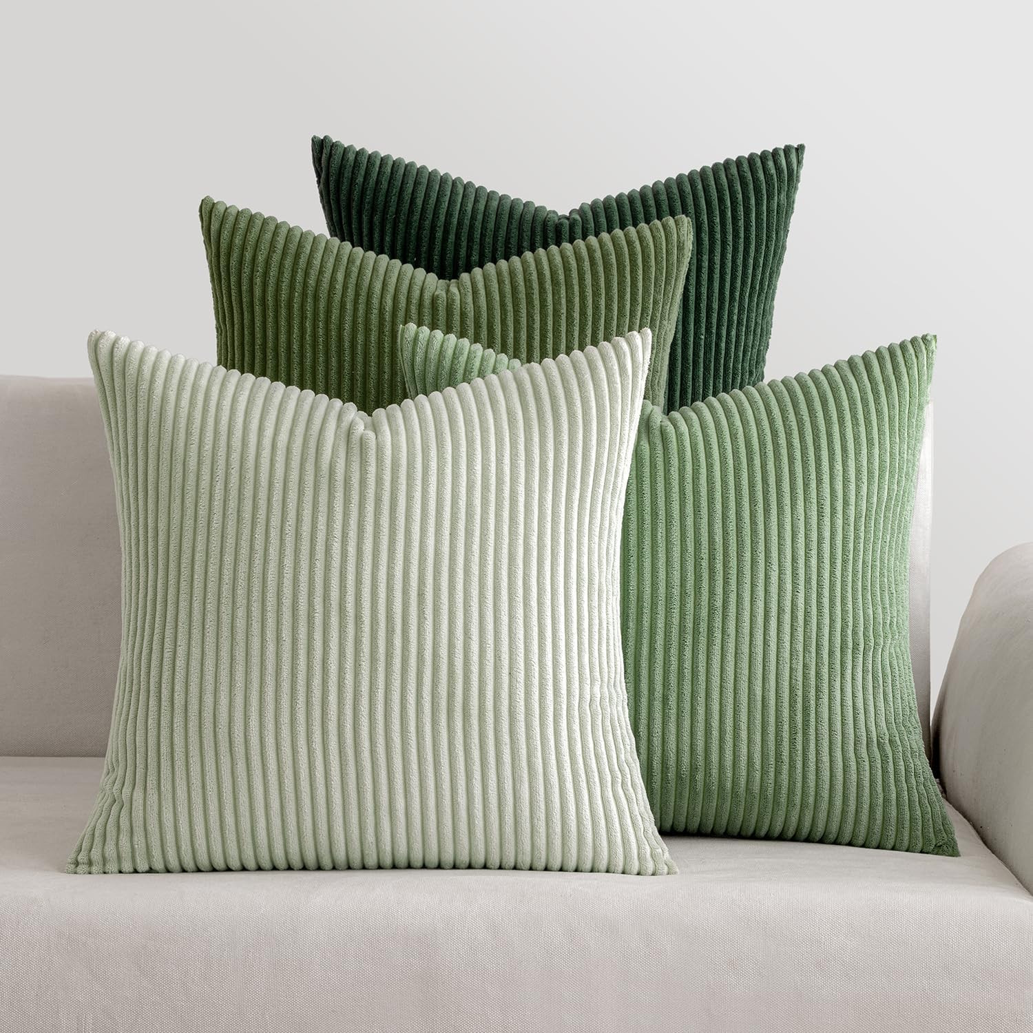 4 Fodere Cuscini Natale in Velluto Moderno - Design Elegante 45x45