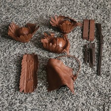 Vintage Cowboy Indian Western Toys Accessories Lot For 12" Figures