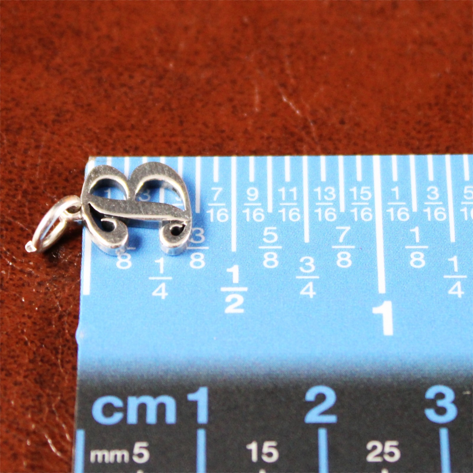James Avery Small SCRIPT INITIAL B Dangle Charm S… - image 4