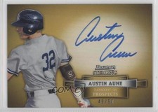2012 Bowman Sterling Prospect Gold Refractor 49/50 Austin Aune Auto 0jd0