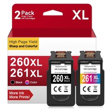 PG-260XL CL-261XL Ink Printer Compatible with Canon PIXMA TS5320 TS6420 TR7020