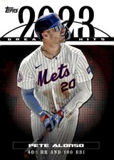 2024 Topps #23GH-21 Pete Alonso 2023 Greatest Hits