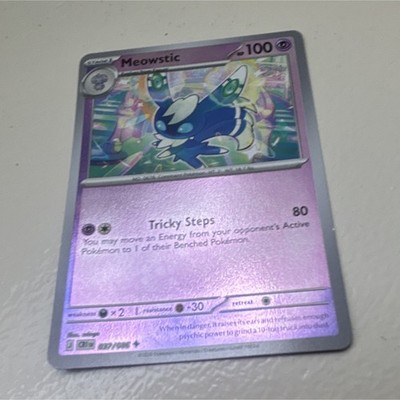 Meowstic 037/198 Chilling Reign Reverse Holo Uncommon Pokemon TCG Eng 2021 HP100