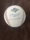 KIKE HERNANDEZ SIGNED 25 WS CHAMPS OML 2025 WORLD SERIES BASEBALL MLB DODGERS