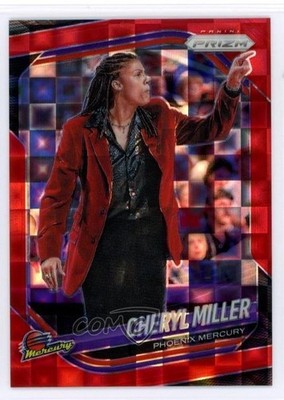 2025 Panini Prizm WNBA Red Pandora Prizm /199 Cheryl Miller #134 HOF 1jk7