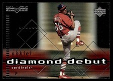 2000 Upper Deck Black Diamond Rick Ankiel Rookie St. Louis Cardinals #94