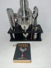 Modern Mixology Cocktail Shaker Set, 7pc, Stainless Steel