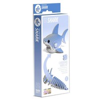Eugy Shark 3D Bastelset Aus Pappe Modellbau Kinder Puzzle Alter 6+