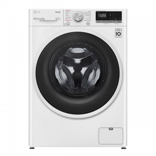 LG Lavatrice Smart AI DD™ TurboWash ™ 9 kg Classe energetica B...