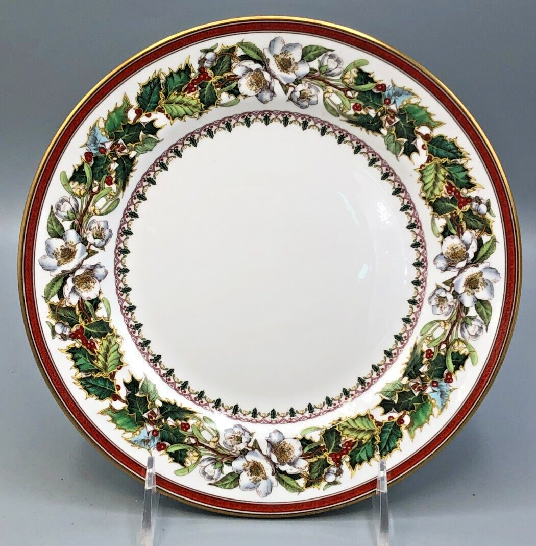 Christmas Rose by Spode fine bone china, individual Salad Plate