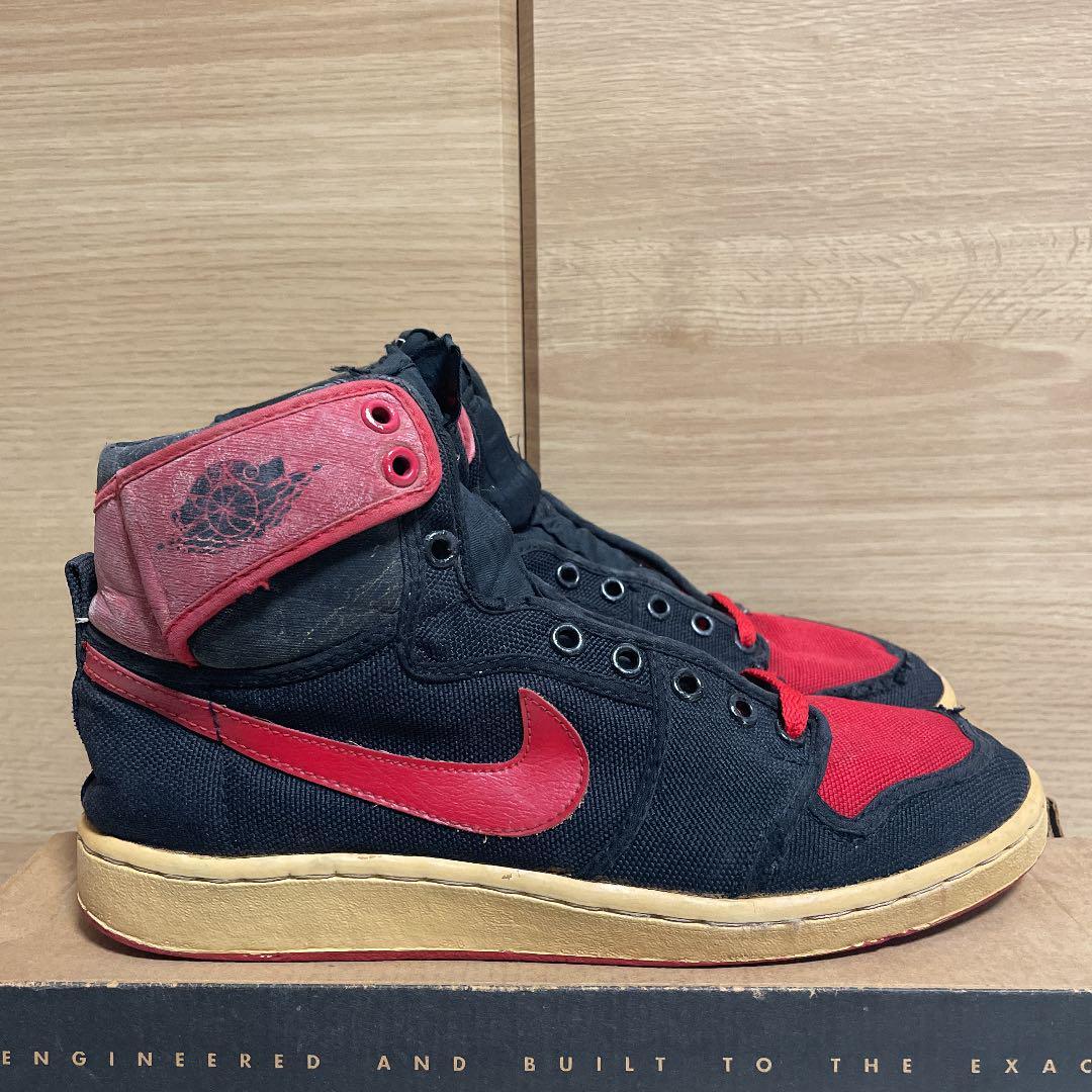 NIKE AIR JORDAN 1 KO BRED Original OG US8.5 Made in Korea 1985 