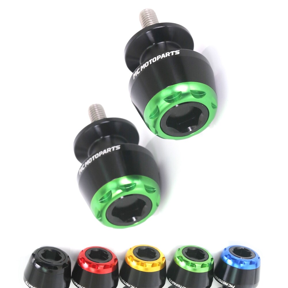 真人さん専用！！ワコーズセット Green MSHINE 8MM Rear Swingarm Spools For ZX-10RR Ninja 21