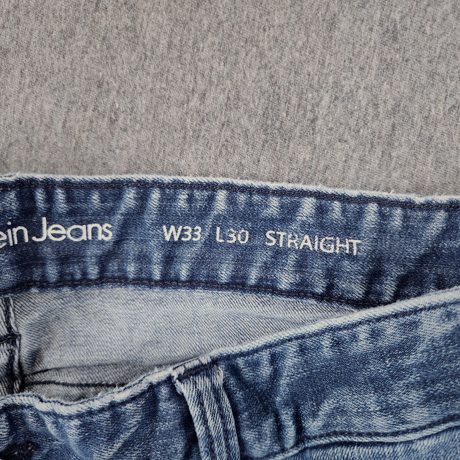 Calvin Klein Jeans Men's Size 33X30 Straight Quality Stretch thumbnail 2