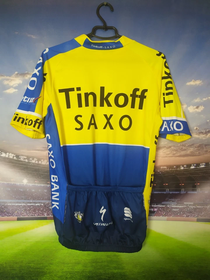 Camiseta deportiva camiseta de ciclismo amarilla de poliéster para hombre talla 2XL Foto 2 de 4