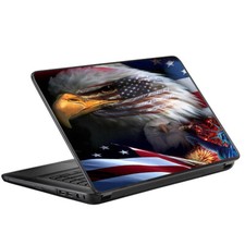 Skins for HP 2000 Laptop Decals wrap - USA Bald Eagle in Flag
