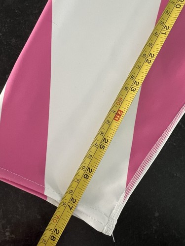 FiercePulse Pink And White Heart Damen Leggings Größe M - Bild 3 von 8
