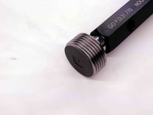 NUEVO G 1" 11 BSPP TUBO ROSCA TAPÓN MEDIDOR 1.0 GO NO GO P.D.'S = 31.770 y 31.950 G1 - Imagen 3 de 4
