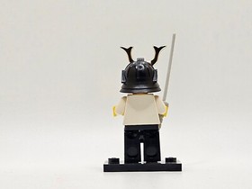 LEGO minifigure Ninja Shogun w White Shirt cas206 Castle 3346 gold horns