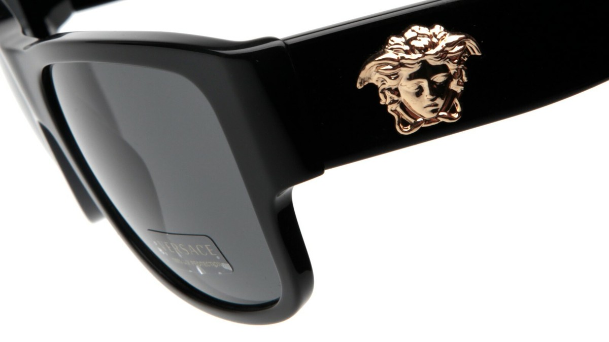 NEW VERSACE MOD.4275 GB1/87 3N BLACK SUNGLASSES 58-18-140mm  display picture 1