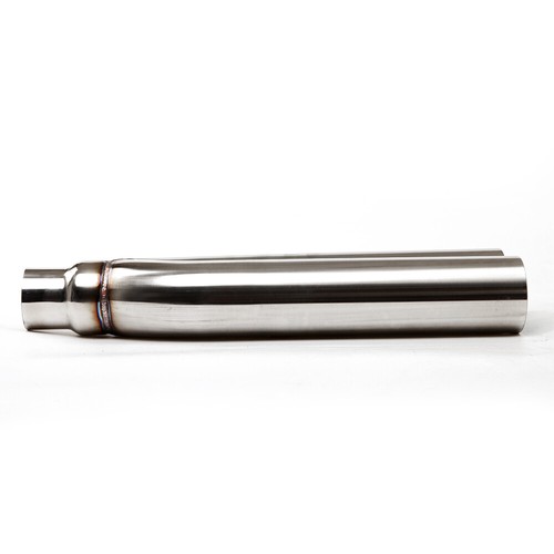2.5'' 3 inch Inlet/outlet blast pipes exhaust STAINLESS UNIVERSAL MUFFLER 2pcs - Picture 4 of 6