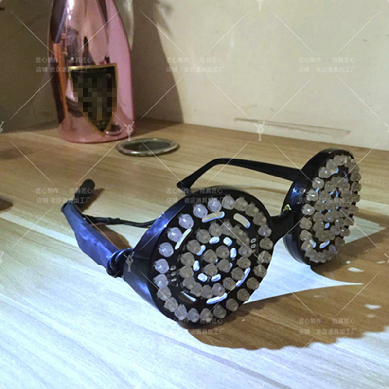 Earthradius Ricarica USB Rezz Led Occhiali Illuminano