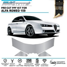 Bonnet & Wings Clear Stone Chip Guard Protection Film Kit PPF For Alfa Romeo 159