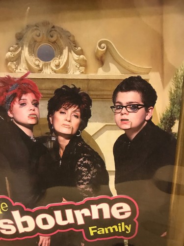 Sprechende Wandrelief Familie Osbourne OOAK Weihnachten würdig! - Bild 4 von 11