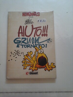 HIT COMICS - N.8 - HELP!!! GRIMM IS BACK - GLENAT ITALY - 1 EDITION - 1991